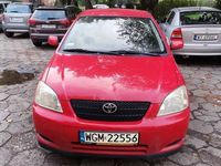 Używany Toyota Corolla 110 KM (80 kW) 2004 Czerwony Hatchback
