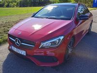 Używany Mercedes CLA220 AMG line 2018 Czerwony Sedan/Limuzyna