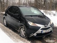 używany Toyota Aygo Jedyna taka!!, pełna skóra, grzane fotele, alu, kamera, przebie