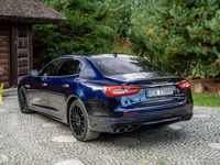 Używany Maserati Quattroporte GranLusso 430 KM (316 kW) 2019 Granatowy Sedan/Limuzyna