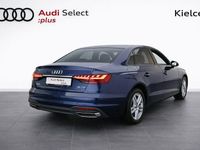 Używany Audi A4 Ambiente 163 KM (119 kW) 2021 Niebieski Sedan/Limuzyna