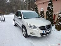 używany VW Tiguan PIĘKNY * 2009*2.0TDI 140KM*219TYS KM*ZADANY*WYPOSAŻONY