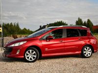 Używany Peugeot 308 SW 112 KM (82 kW) 2011 Bordowy (metalik, perła) Kombi