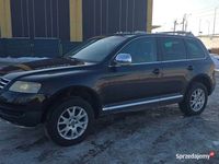 używany VW Touareg 2.5 TDI R5, Szyber, Manual, Hak 3.5T, Bez Pneumatyki
