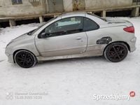 Używany Peugeot 206 CC 2003 Srebrny Kabriolet