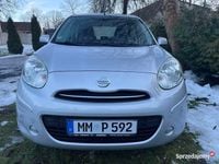 używany Nissan Micra Ateca 2012 rok 1,2 Benz 80ps 5-drzwi klima serwis