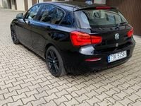 Używany BMW 118 Sport Line 150 KM (110 kW) 2016 Czarny Hatchback