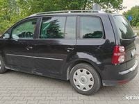 Używany VW Touran 2007 Czarny Minivan