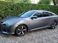 Używany Honda Civic 182 KM (133 kW) 2018 Szary Sedan/Limuzyna