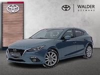 Używany Mazda 3 120 KM (88 kW) 2016 Niebieski Hatchback