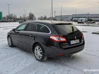 używany Peugeot 508 1,6T 2013 r. Bezwypadkowy Skóry
