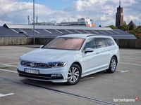 używany VW Passat B8 Variant R-line, 2017, Biały, 2,0 TDI, 150 KM