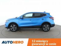 używany Nissan Qashqai niski przebieg/ks. serwisowa/grzane fotele/kamera/navi/Bluetooth/tempo