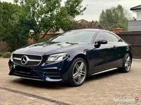 Używany Mercedes E220 194 KM (142 kW) 2017 Niebieski ciemny Coupe