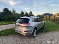 używany Jeep Cherokee KL Overland 2,2 diesel bezwypadkowy super stan max wypas