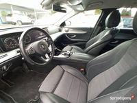 używany Mercedes E220 2dm 195KM 2017r. 122 000km