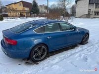 Używany Audi A5 Sportback S-Line 2010 Niebieski Hatchback