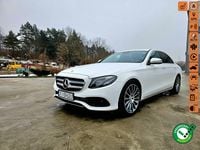 Używany Mercedes E220 195 KM (143 kW) 2016 Biały Sedan/Limuzyna