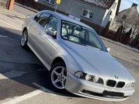 Używany BMW 520 2003 Srebrny Sedan/Limuzyna