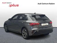 Używany Audi A3 Sportback S-Line 150 KM (110 kW) 2024 Szary Hatchback