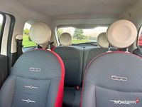 używany Fiat 500 biały 2015 rok