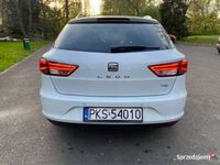 używany Seat Leon Full led grzane fotele automat 7 biegowy