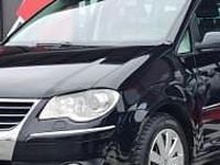 Używany VW Touran 140 KM (102 kW) 2007 Czarny Minivan