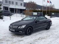 Używany Mercedes E350 292 KM (214 kW) 2010 Czarny (metalik) Kabriolet