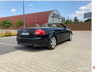 używany Audi A4 Cabriolet B6 3.0 V6 ASN 220km gaz LPG kabriolet czarny