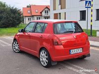 używany Suzuki Swift 2x komplety alufelg, grzane fotele, niski przebieg, borbet