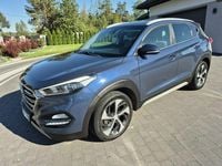 używany Hyundai Tucson kamera skóra navi 1.6 turbo benzyna przebieg III (2015-2020)