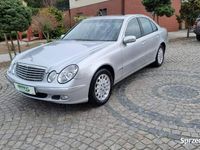 używany Mercedes E200 1.8dm 163KM 2003r. 208 794km