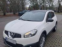 używany Nissan Qashqai 1.6 1,6 HDI 2014rej. PANORAMA DACH biała perł
