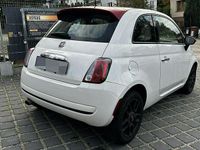 używany Fiat 500 1.4 Automat 100KM Klima Czerwone wnętrze + dach Alu 15 I (2007-)