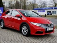 Używany Honda Civic 100 KM (73 kW) 2013 Czerwony Hatchback