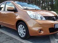 używany Nissan Note LIFT1.4 KAT Z KLIMĄ POMARANĆŻOWO-ZŁOTY BDB STAN