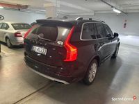 używany Volvo XC90 T6 4x4 piękne czarne z miodową skórą.