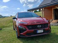 Używany Hyundai Kona N Line 2022 Brązowobeżowy SUV