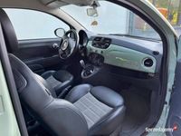 używany Fiat 500 miętowy