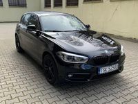 Używany BMW 118 Sport Line 150 KM (110 kW) 2016 Czarny Hatchback