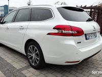 używany Peugeot 308 Allure 2017, 130 KM, salon PL, I wł, FV 23%