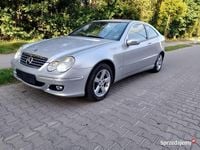 Używany Mercedes C180 2007 Srebrny Coupe