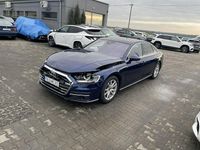 używany Audi A8 mHEV Quattro Pneumatyka Pamięć 4 strefy Kamery360 Webasto