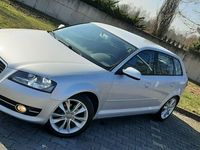 używany Audi A3 Sportback Gwarancja przebiegu 2.0 TDI 181KM 402NM CR 2012 Spo…