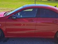 Używany Mercedes CLA220 AMG line 2018 Czerwony Sedan/Limuzyna