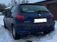 Używany Peugeot 206 2002 Granatowy Hatchback