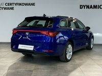 używany Seat Leon ST -Style 1.5TSI 130KM M6 2021 r., salon PL, I wł., f-a VAT, gwa…