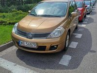 Używany Nissan Tiida 2009 Żółtozłoty Hatchback