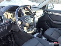 używany Audi Q3 2.0tdi 140km 103tys km 2014r Kamera czujniki cofania hak