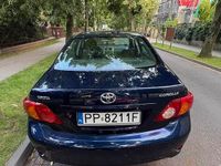 Używany Toyota Corolla 124 KM (91 kW) 2007 Granatowy Sedan/Limuzyna